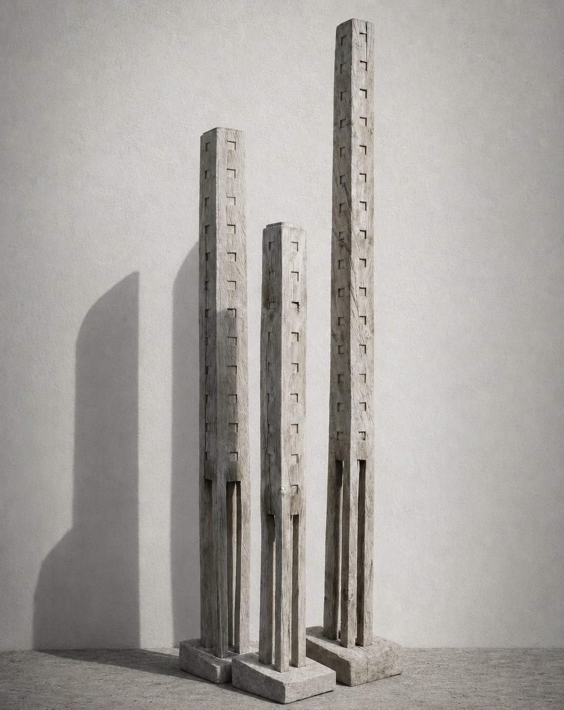 215 M , 172 M, 258 M
2021
215 CM, 172 CM, 258 CM
BOIS ( POTEAUX ELECTRIQUE RECYCLÉ )
GALERIE OJO, COLLECTION JULIEN LABROUSSE

